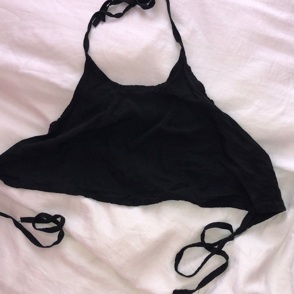 Black Tie at the back Top